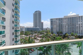 PROMO Komffy Apt with 2 Queen Beds & Intercostal View at Tides 8th floor